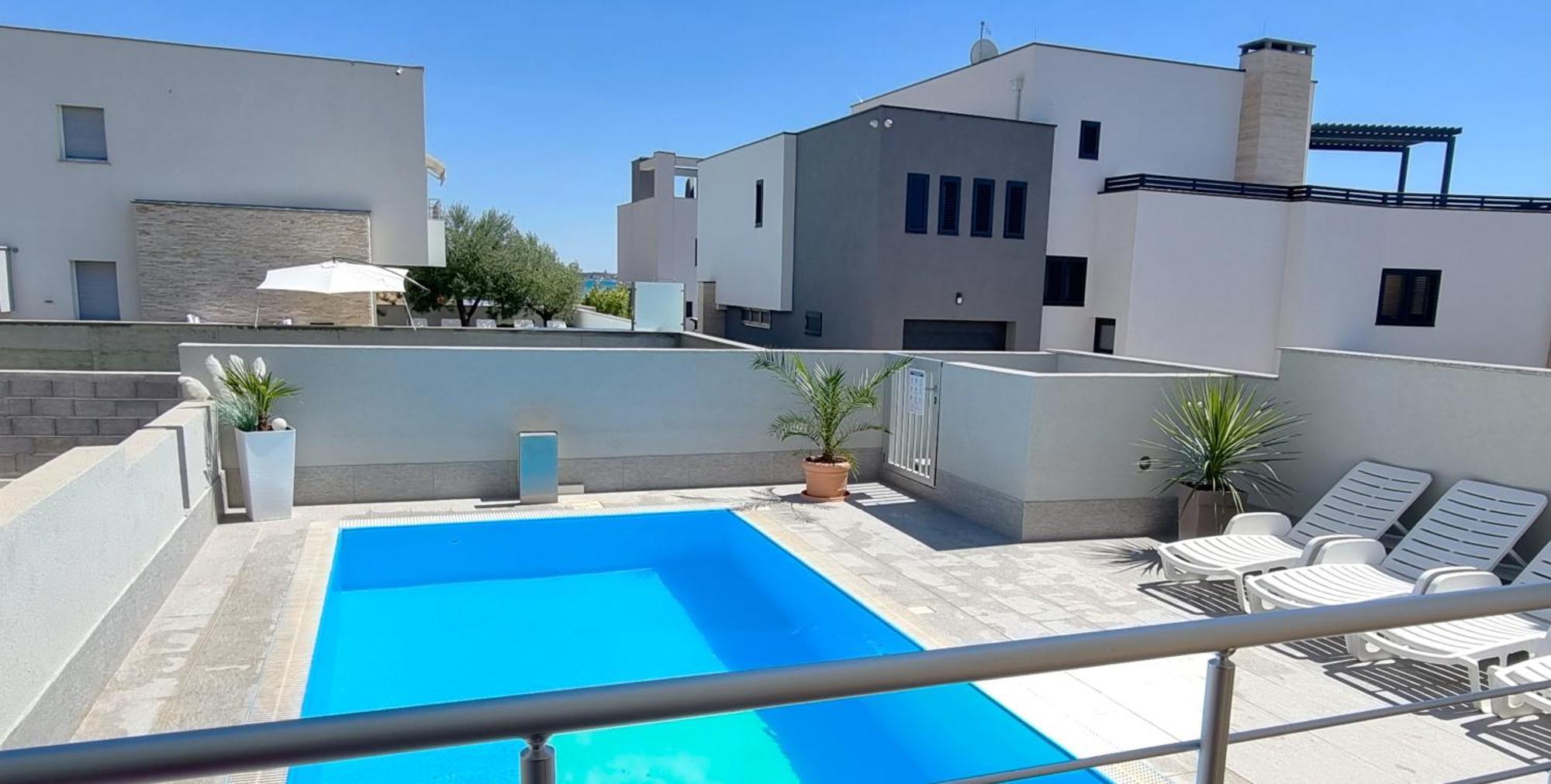 Apartments Le Mare - Pool, Sandstrand, Meerblick, W-Lan, Grill Privlaka  Eksteriør bilde