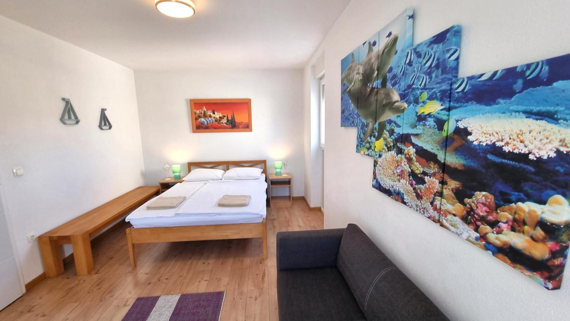 Apartments Le Mare - Pool, Sandstrand, Meerblick, W-Lan, Grill Privlaka  Eksteriør bilde