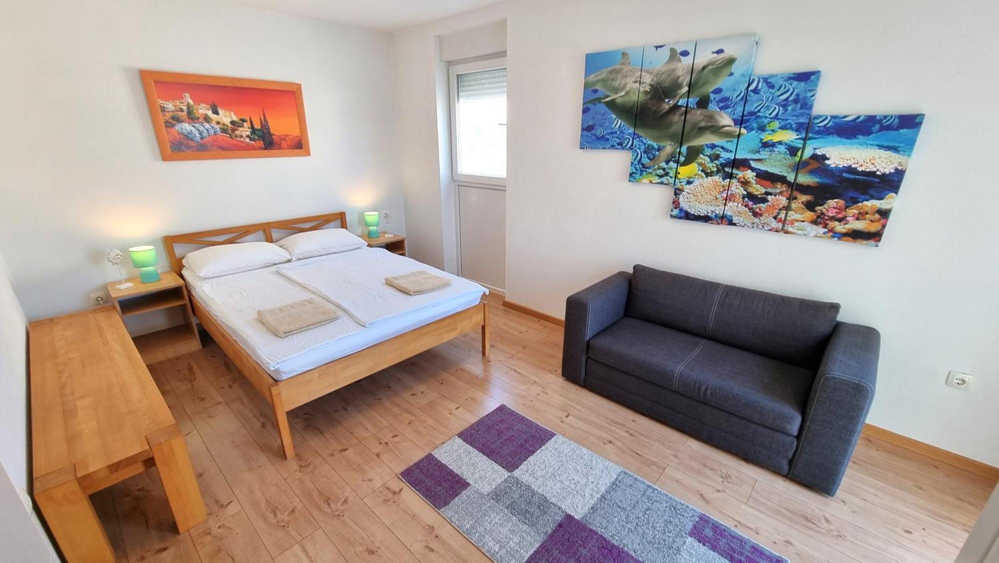 Apartments Le Mare - Pool, Sandstrand, Meerblick, W-Lan, Grill Privlaka  Eksteriør bilde